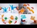 4 Craft ideas  Moving PAPER TOYS  PAPER TOYS antistress