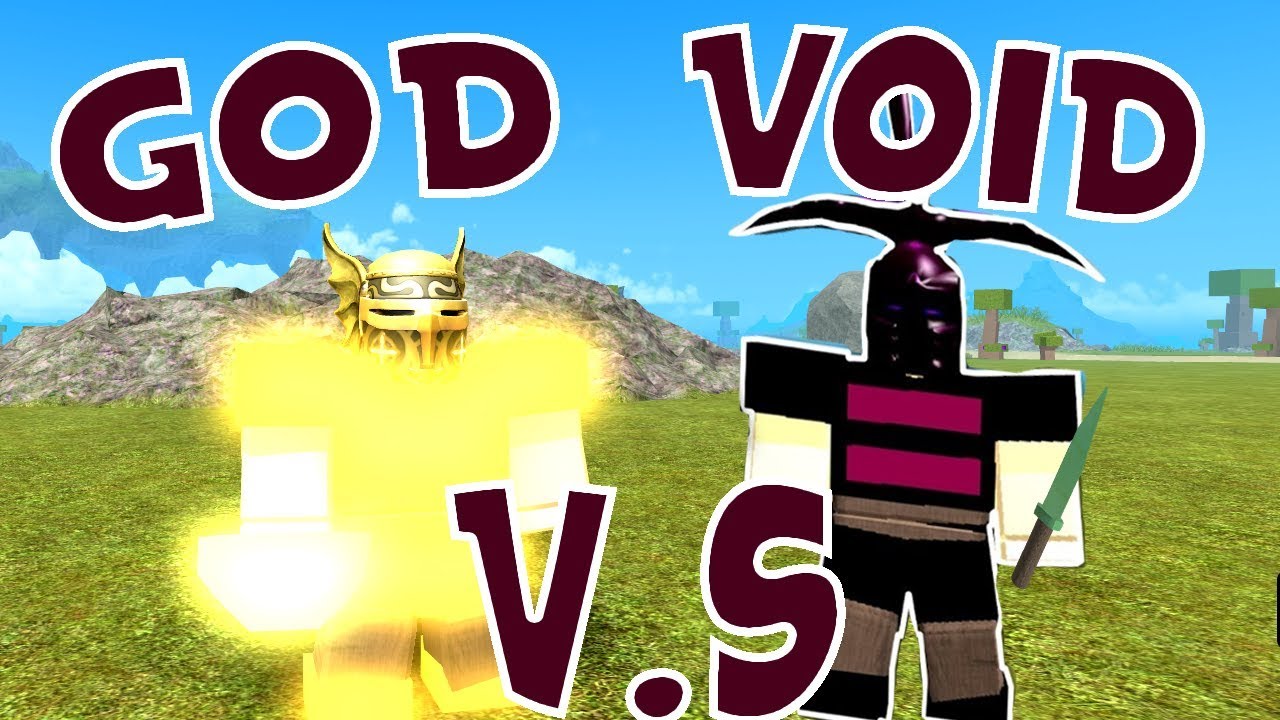 God Armor V S Void Armor Roblox Booga Booga Youtube - pvp with void armor roblox booga booga