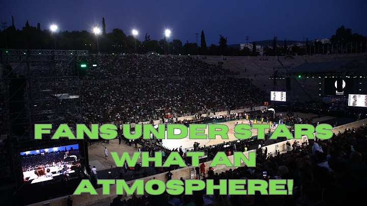AMAZING! Panathinaikos fans all over the place 1 hour before Pao vs Partizan Belgrade game