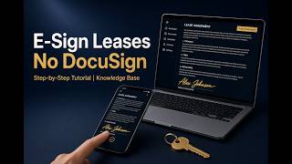 E-Sign a Lease Without DocuSign — It's Built Into the App