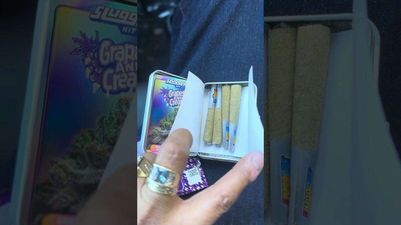 Sluggers hit  pre rolled infused with solvent less hash  shhhhhmack!