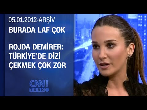 Rojda Demirer: Yabancı polisiye dizileri daha çok seviyorum - Burada Laf Çok - 05.01.2012