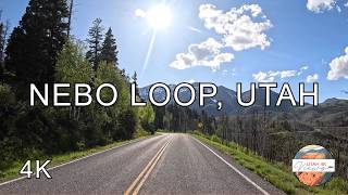 ASMR Driving in Nebo Loop, Utah πΊπΈ | Relaxing Scenic Mountain Drive in 4K (No Talking)