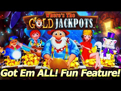 Claim Jumped Them All! All Prizes Won in Where's The Gold Jackpots slot at Green Valley Ranch Casino