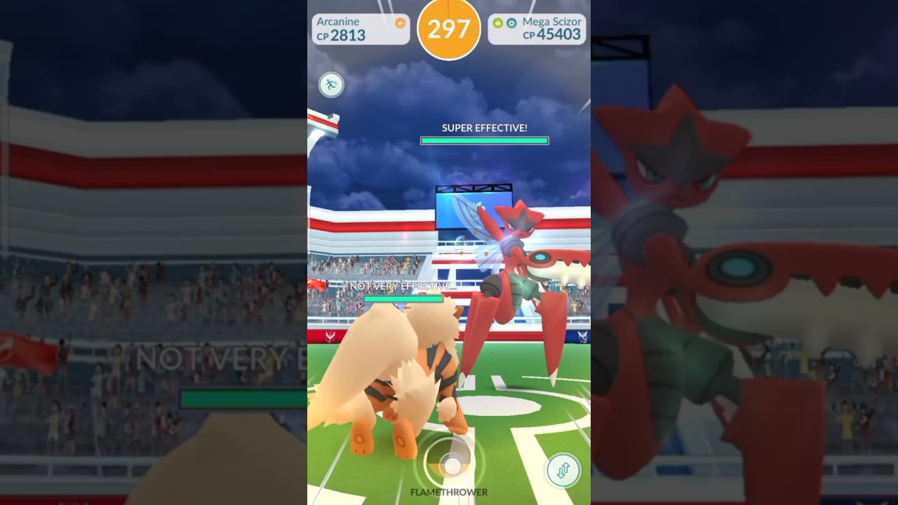 mega scizor solo raid bettle 