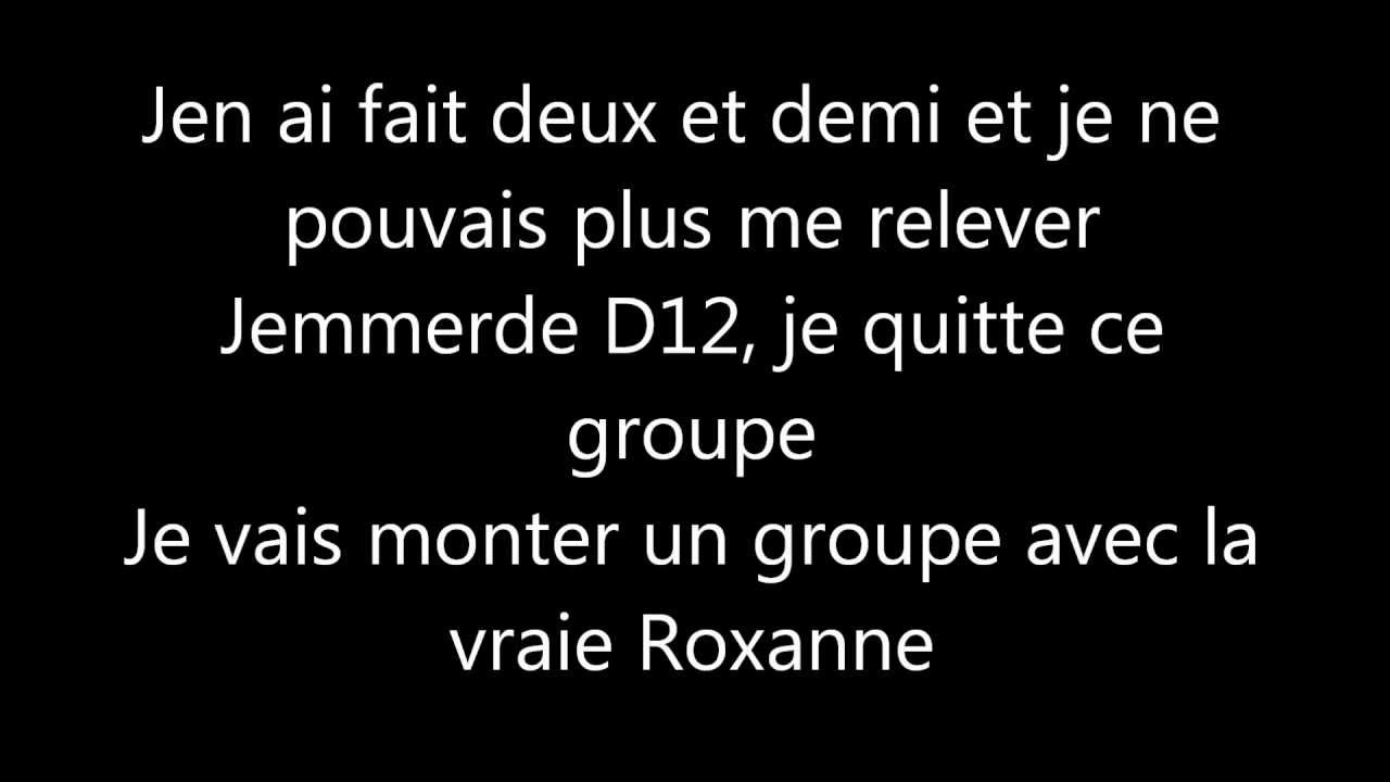 D12-My Band Traduction Francaise