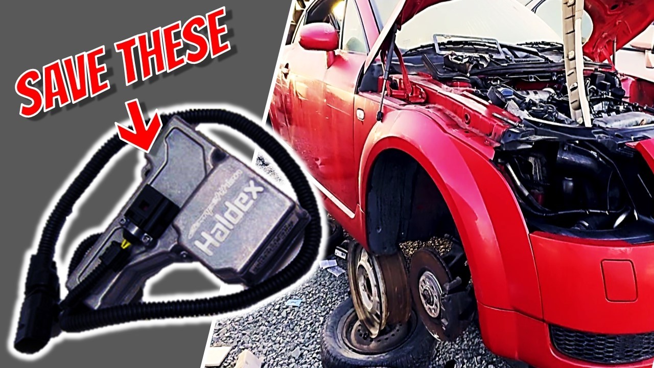 Haldex Controller Removal Made EASY for Audi TT MK1 - YouTube