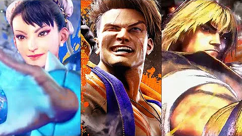 Street Fighter 6 All Characters Victory Poses PS5 Cinematic HD