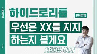 하이드로리튬 (101670) - 우선은 XX를 지지 하는지 볼게요