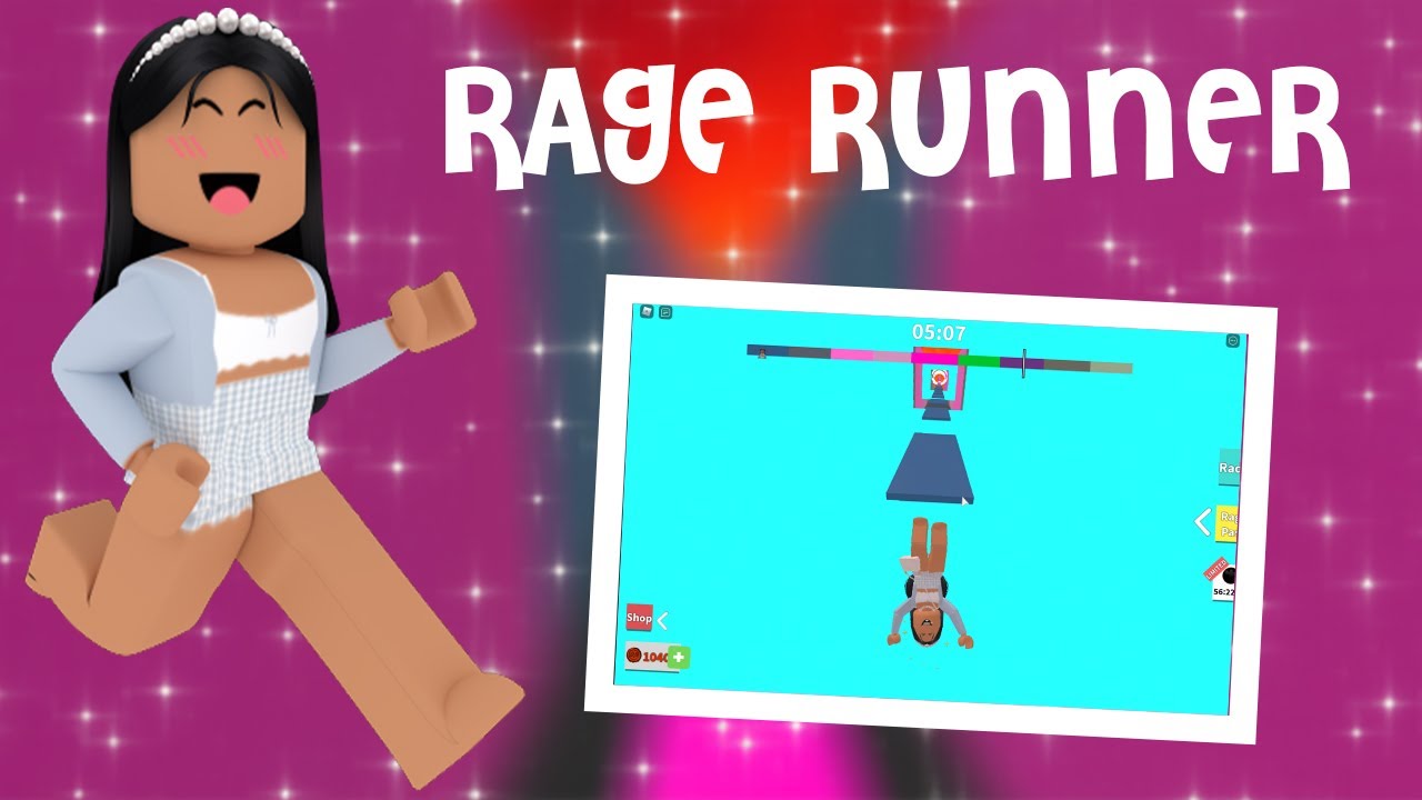 I KEPT FALLING! Roblox Rage Runner YouTube