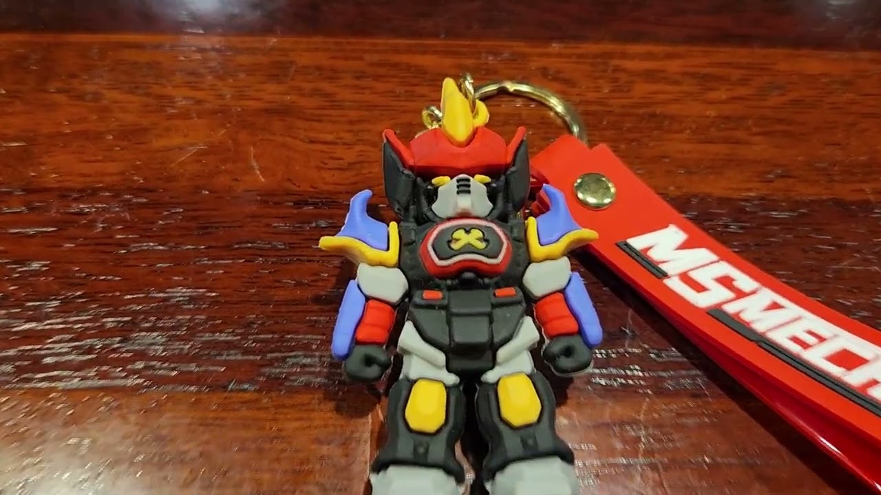 전국마신 고쇼군 실리콘 피규어 키링 戦国魔神ゴーショーグン Sengoku Majin GoShogun