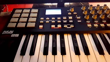 connect mpk25 with Bitwig!!
