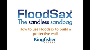How to use FloodSax to build a protective wall