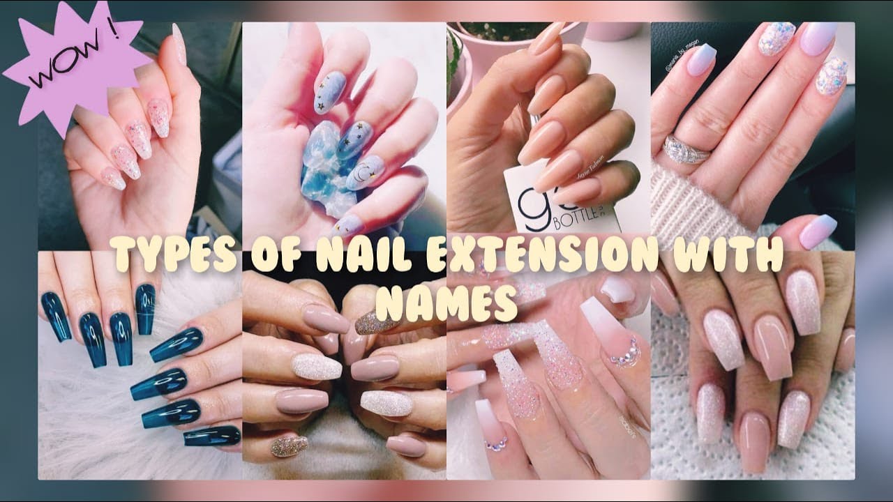 9 Different Nail Shapes and Names for Your Manicure - Types of Nail Shapes