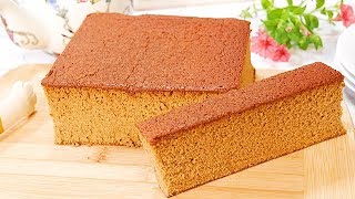 コーヒーカステラの作り方Japanese Honey coffee Castella Cake