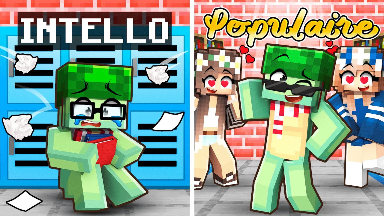 D'INTELLO à POPULAIRE sur Minecraft !