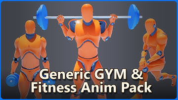 Generic GYM & Fitness Anim Pack