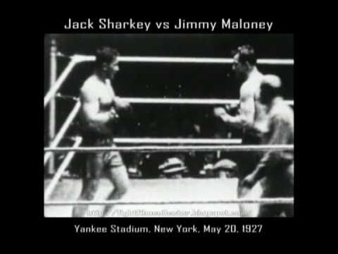 Jack Sharkey vs Jimmy Maloney IV 1927 (Film Transf...