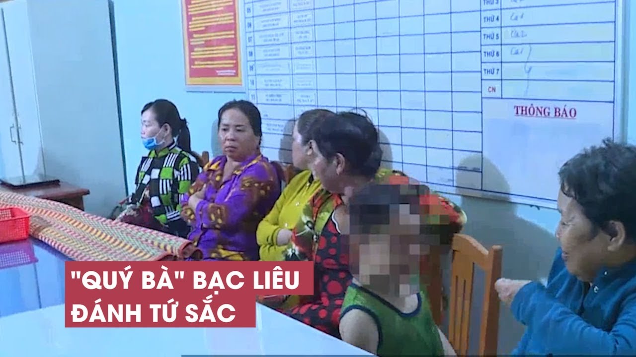 Bắt quả tang 8 quý bà thất nghiệp đánh bài tứ sắc ăn... - youtube