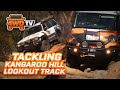 Tackling the kangaroo hill lookout track  4wd tv