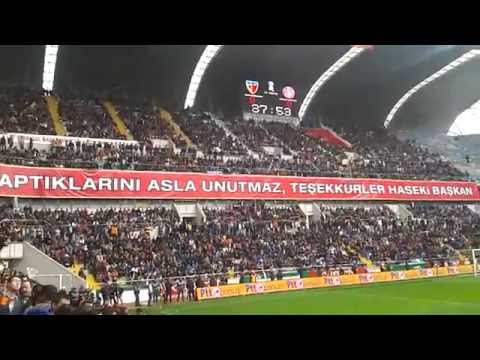 KAYSERİSPOR- antalyaspor maçı taraftar görüntüleri