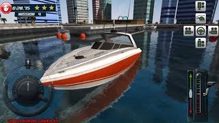 3D Boat Parking Simulator Game - SONIC Boat Unlocked | Parking Sea Mission Android Gameplay FHD screenshot 5