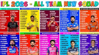IPL 2026 All Team Squad | IPL 2026 All Team Playing 11 | IPL 2026 All Team Players List | IPL Squad  screenshot 5