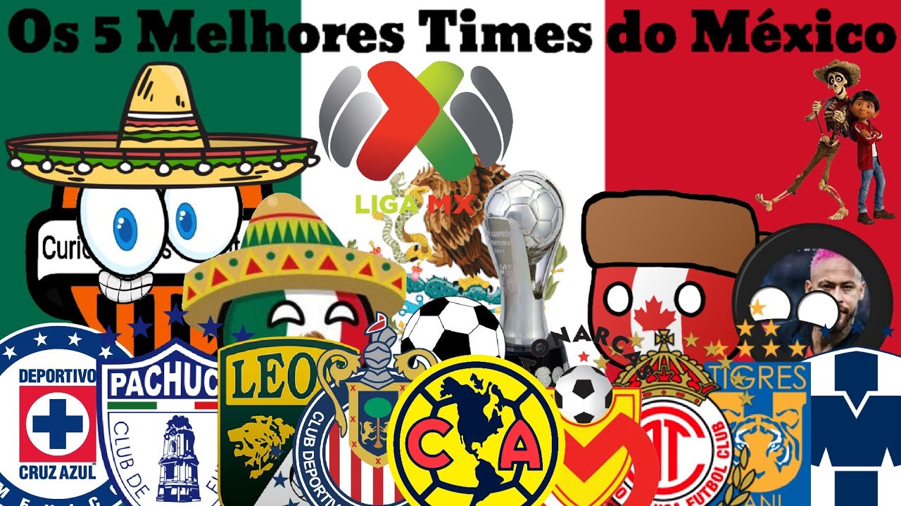 OS MAIORES CLUBES DO MÉXICO 