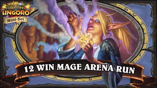 Big Spells All The Way - 12 Win Mage Hearthstone Underground Arena Run