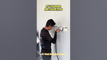 EV Charger Installation for BYD Cars #shorts