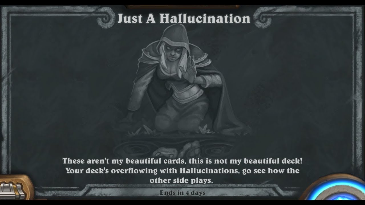 Hearthstone Tavern Brawl Just a Hallucination romania currency