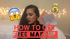 HOW TO GET FREE MAKEUP, SAMPLES, PRODUCTS (IN DEPTH)