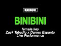 Karaoke - Binibini (Female Key) - Zack Tabudlo