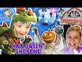 HALLOWEEN SHOPPING for Costumes with FUNnel Fam Vlog Vision (2018 Spirit Halloween Store Tour)