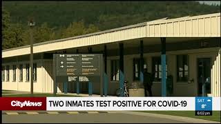 Two inmates test positive for COVID-19