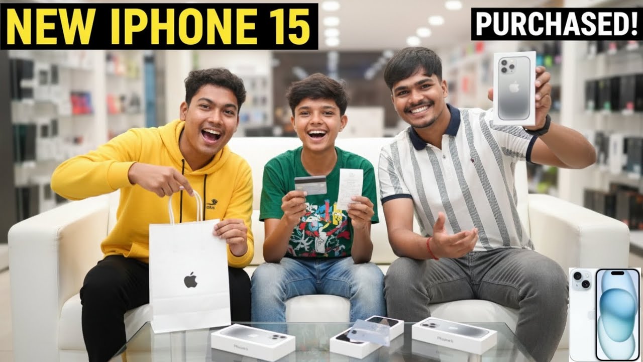 Finally iPhone 15 leliya Nitin ne