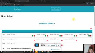 TimeTable Generator