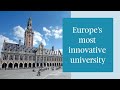 Introduction to ku leuven europes most innovative university  belgium