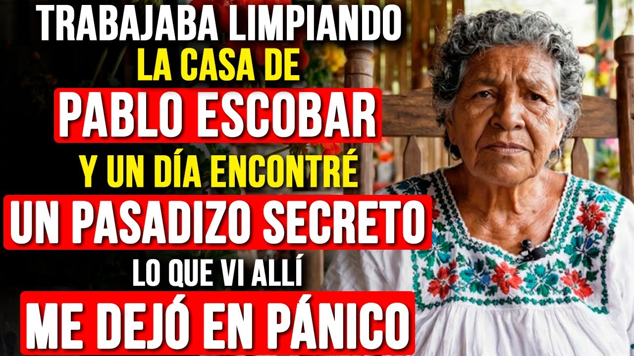 No VAS A CREER Lo Que VIO esta Mujer en la Casa de "PABLO ESCOBAR". Es Mejor NO SABERLO | Advierto