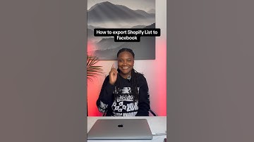 How to export Shopify Customer List for Facebook Ads #facebookads #shopify