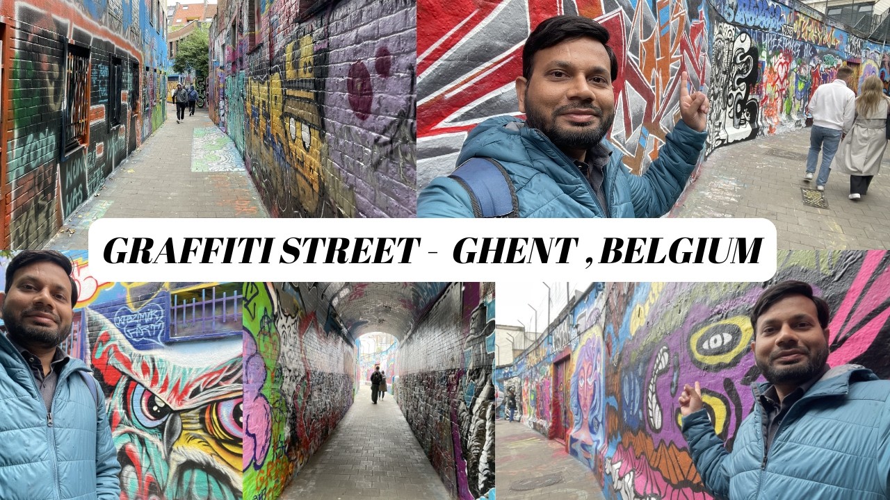 Ghent Graffiti Street | Belgium’s Urban Art Hotspot