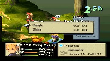 FFT SSCC Summoner Run Part 11 - Aruguay Woods