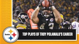 Troy Polamalu's Top Plays | Pittsburgh Steelers Career Highlights