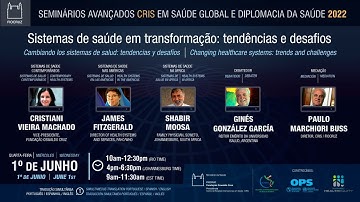 99 - Seminários Avançados CRIS 2022 - Changing healthcare systems: trends and challenges
