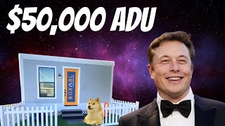 ADU Boxabl Elon Musk $50,000 house/ADU