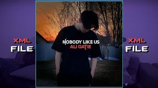 Ali gatie - nobody like us - song video lyrics // xml file in description box screenshot 5