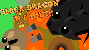 mope.io how to get black drag in 5 minutes
