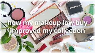 How Going on a Makeup Low Buy has Made my Makeup Collection BETTER: Curating, Decluttering & Panning