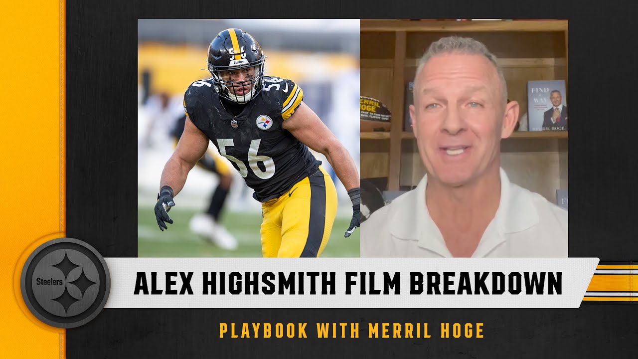 Playbook with Merril Hoge: Alex Highsmith | Pittsburgh Steelers