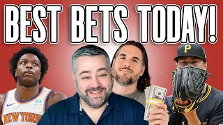 Sharp Money Picks Today 🚨 MLB Wednesday, NBA & NHL Playoffs Best Bets | WagerTalk Today 5/6